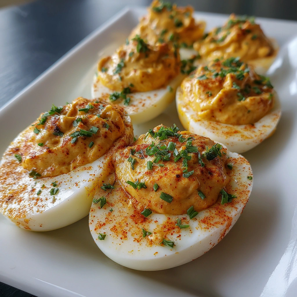 Cajun Boiled Eggs with Spicy Garlic Butter Sauce Delight!