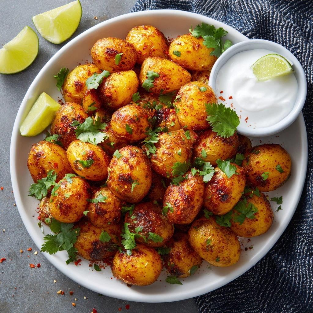 Spicy Mexican-Style Street Potatoes Recipe You’ll Love!