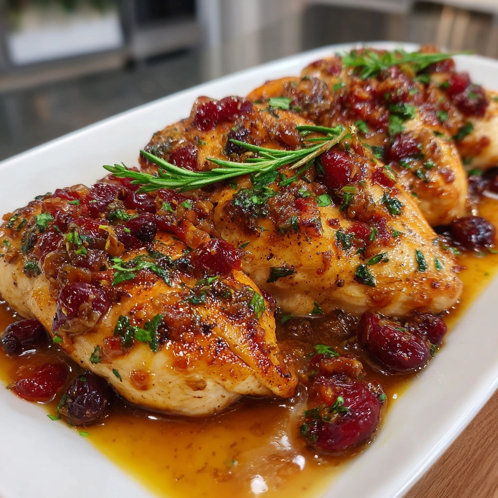 Slow Cooker Cranberry Chicken: A Delicious Dinner Idea!