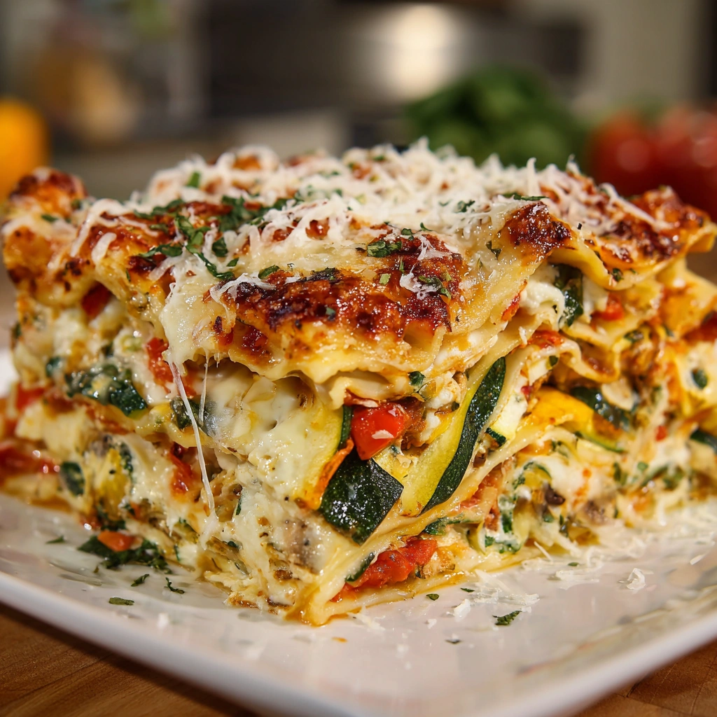 Layered Mediterranean Vegetable Lasagna You Can’t Resist!