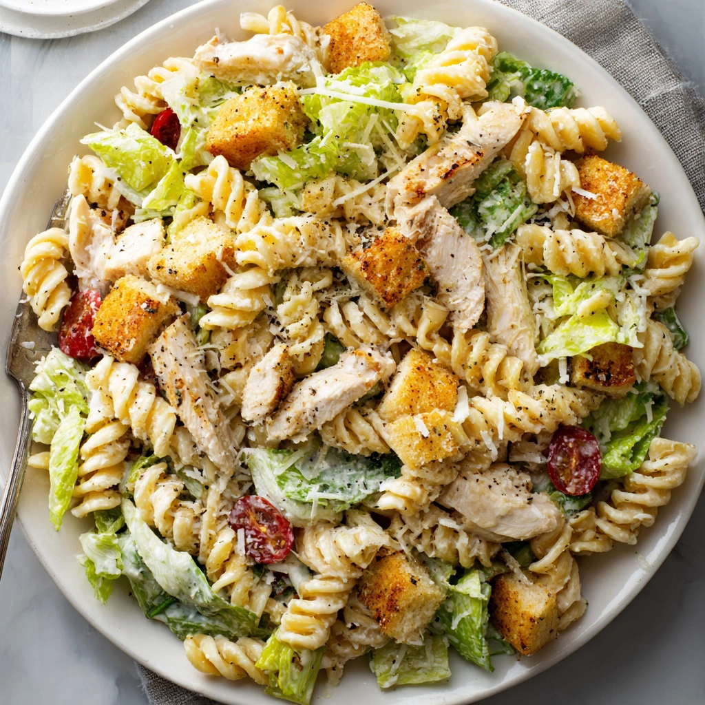 Chicken Caesar Pasta Salad: A Delicious Twist on Tradition!