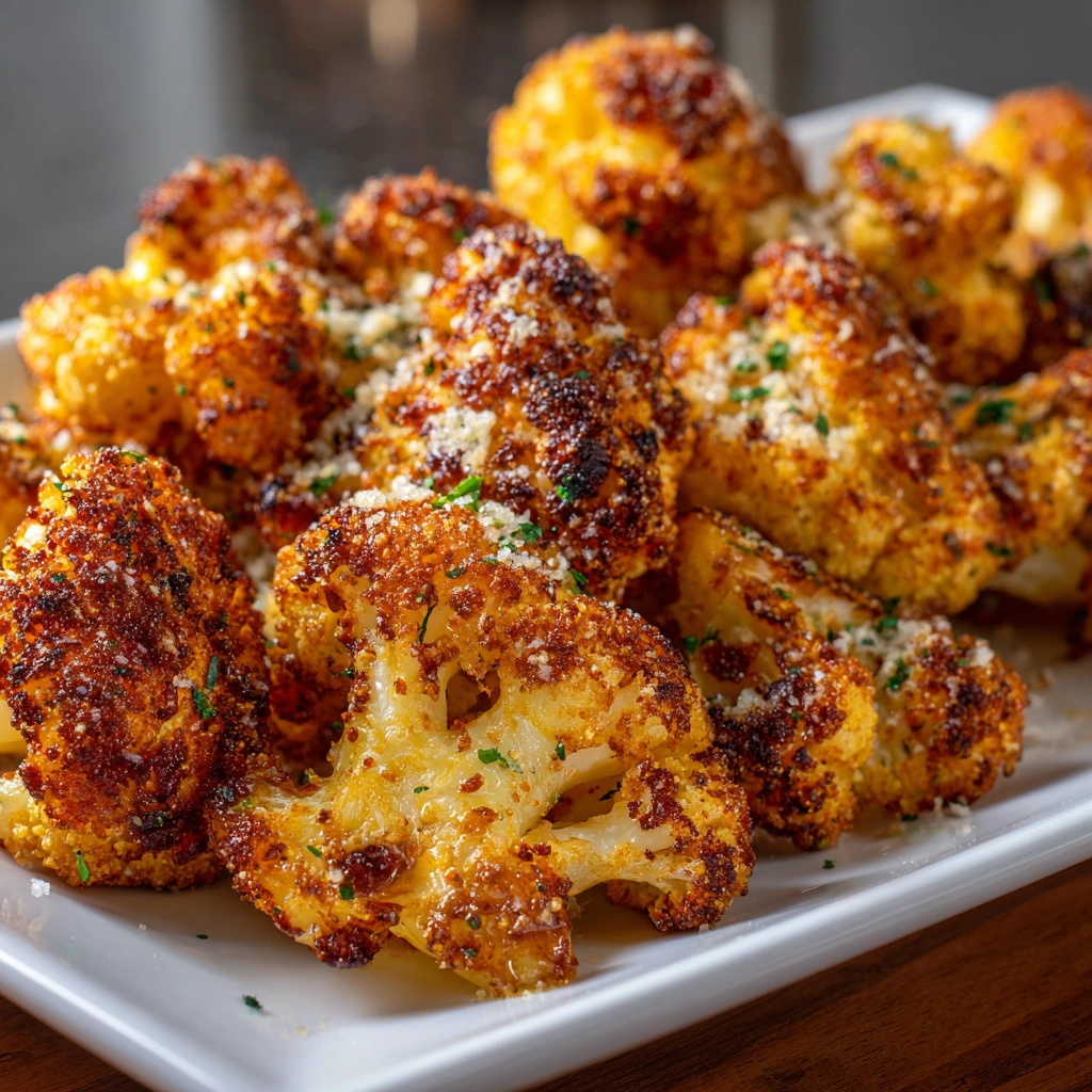 Crispy Roasted Cauliflower Cheddar: A Delightful Treat!