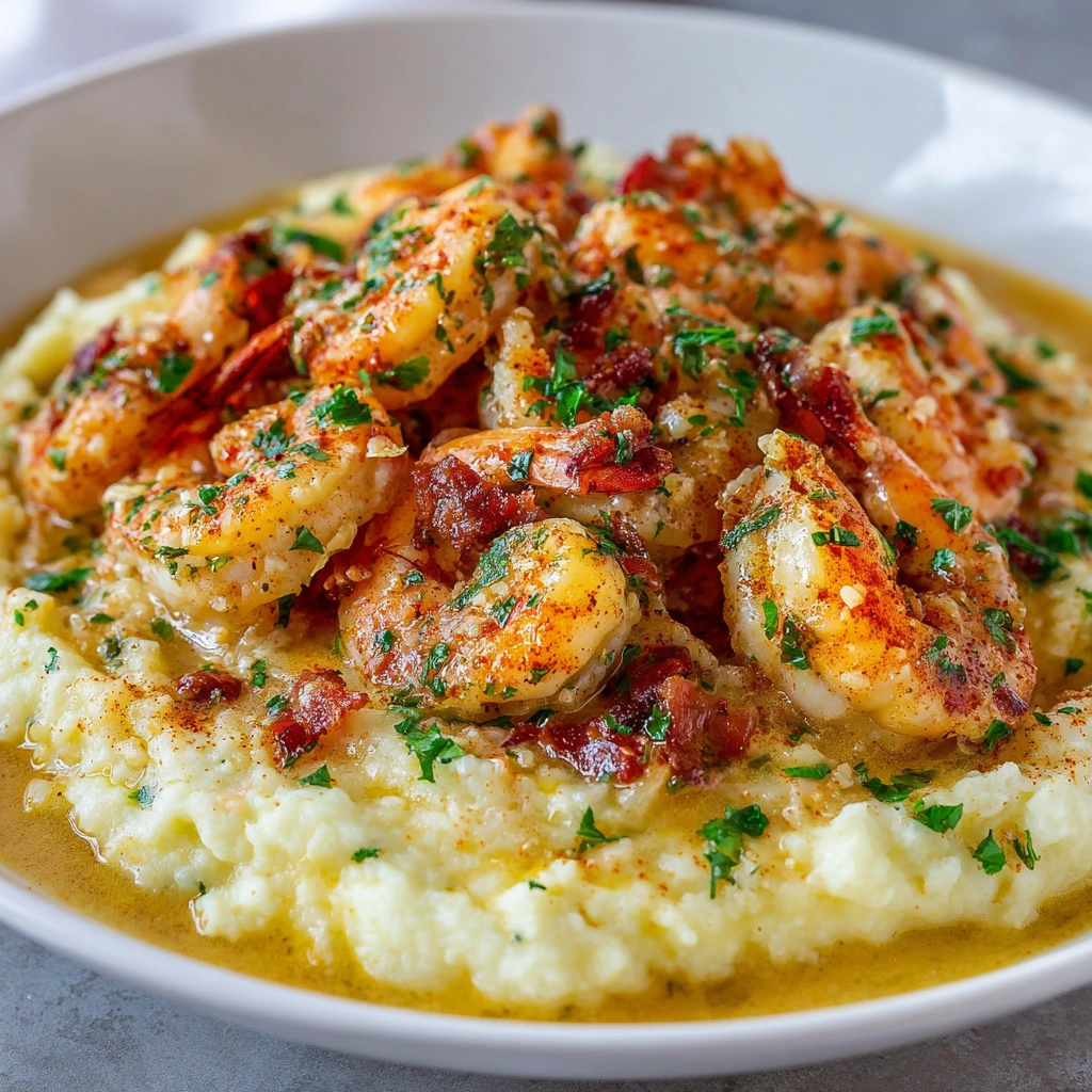 Creamy Garlic Shrimp & Mashed Potatoes You’ll Love!