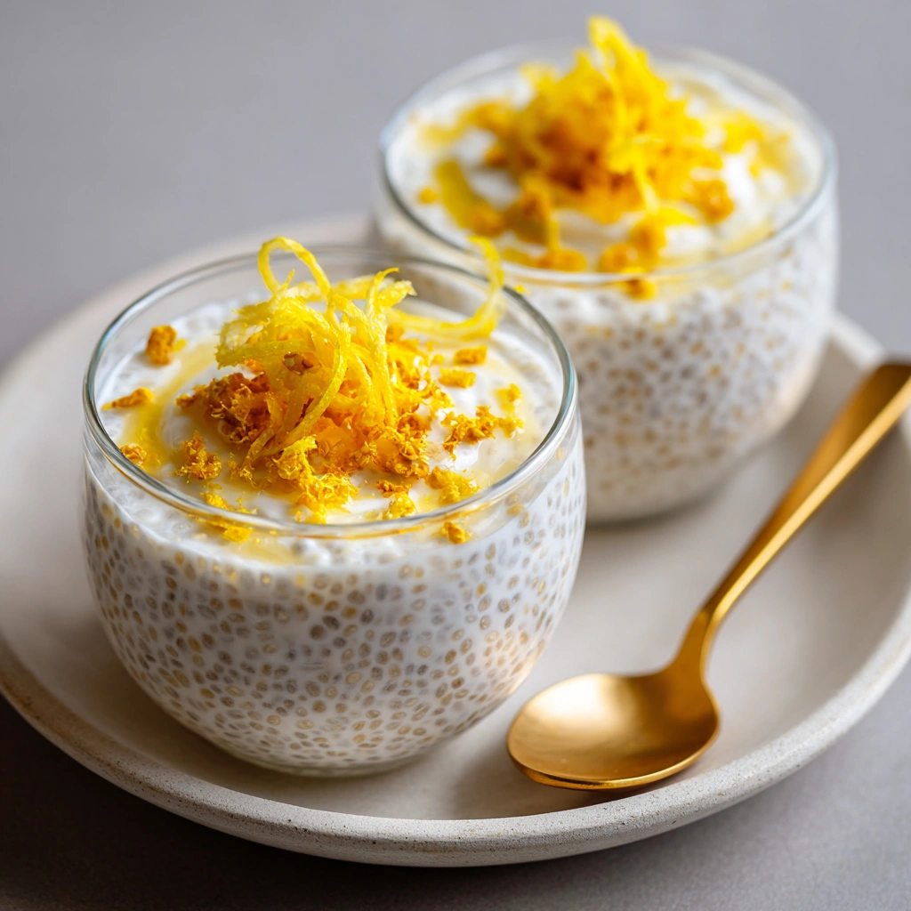 Lemon Cream Chia Pudding Recipe with Oat Milk Awaits You!