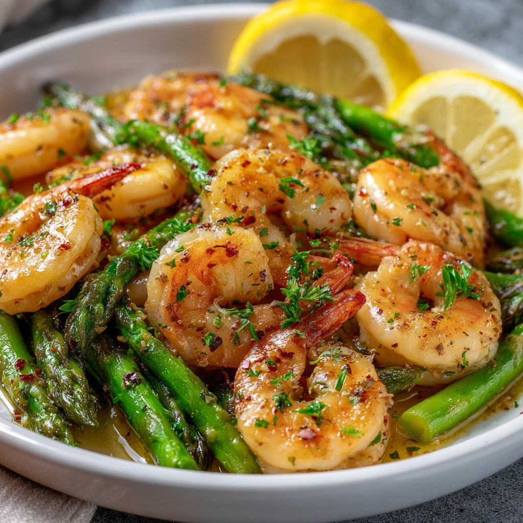 Lemon Garlic Shrimp and Asparagus: A Quick, Tasty Delight!