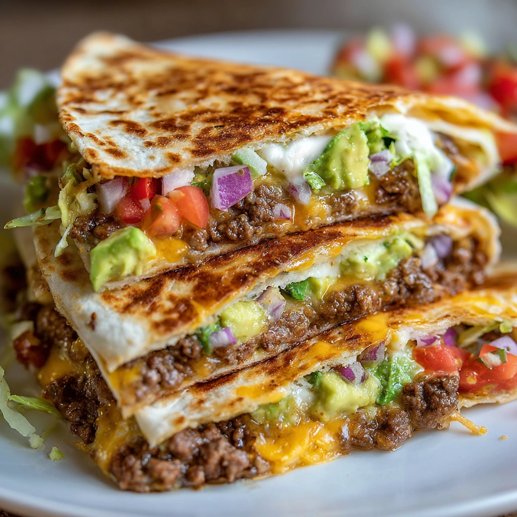 Cowboy Butter Smashed Beef Tortilla Melts for Dinner Delight