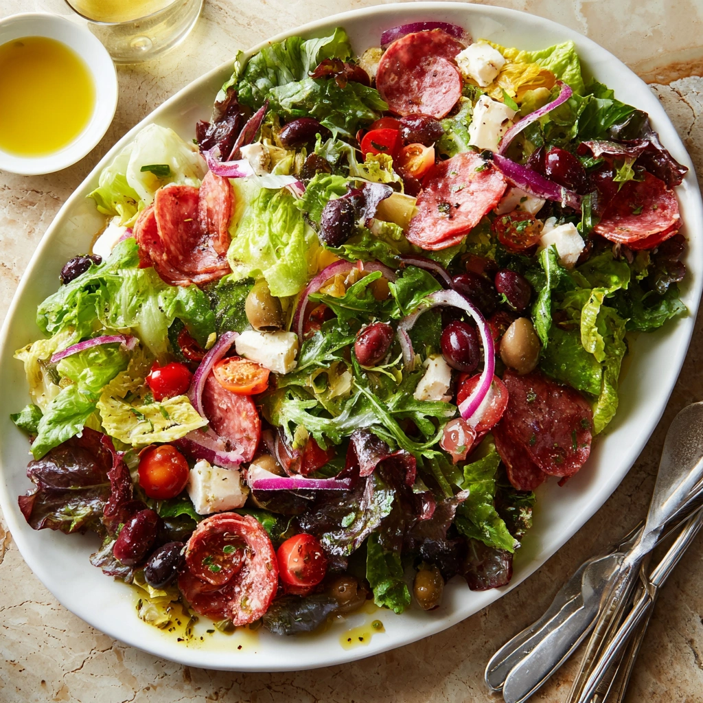 Antipasto Salad Italian Greens: A Flavorful Delight Await!