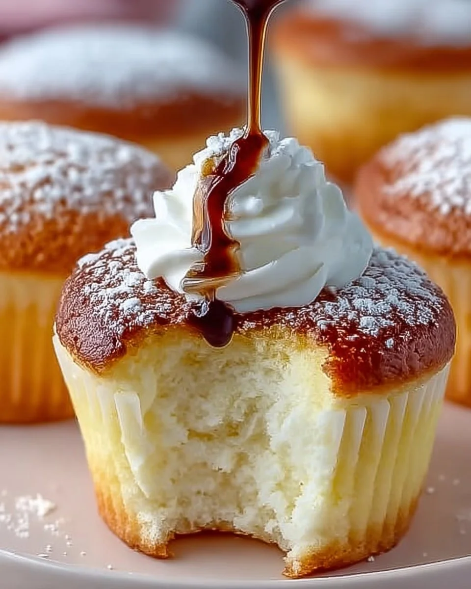 Fluffy Japanese Cotton Cheesecake Cupcakes to Wow Your Guests