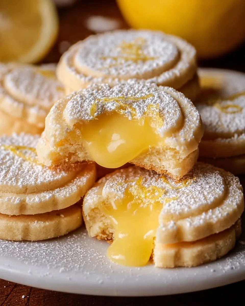 Lemon Curd Cookies