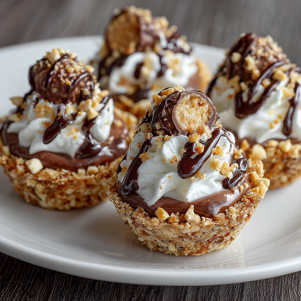 Ferrero Rocher Dessert Cups: Indulge in Delicious Luxury!