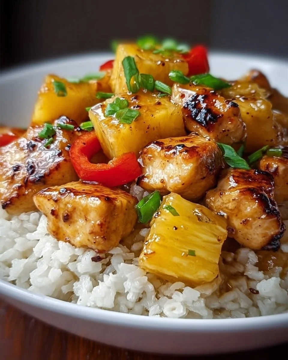 Pineapple Chicken and Rice