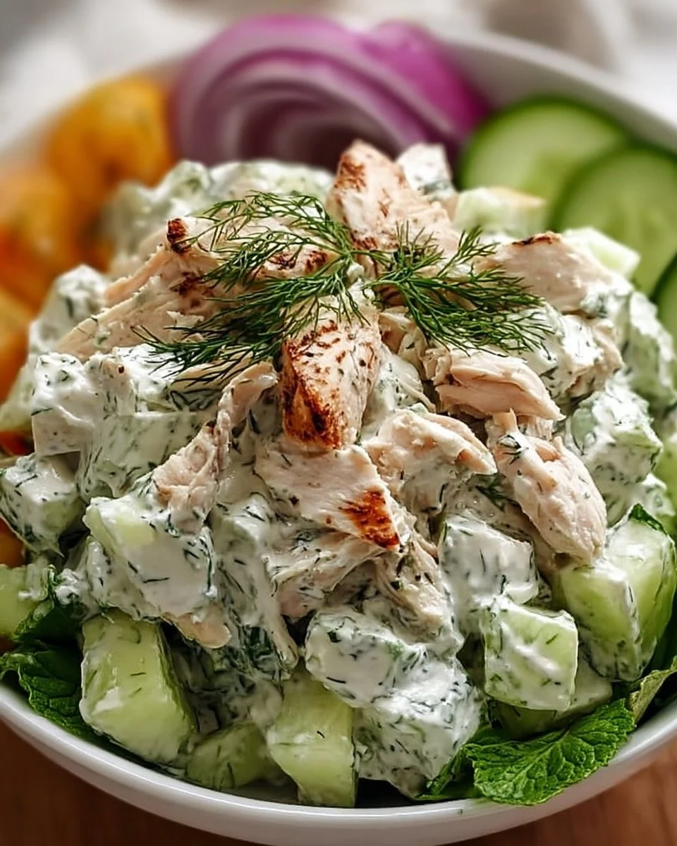 Tzatziki Chicken Salad