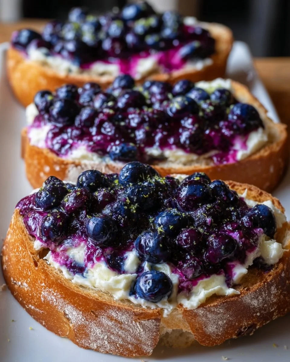 Blueberry Lemon Cream Cheese Sourdough Bread