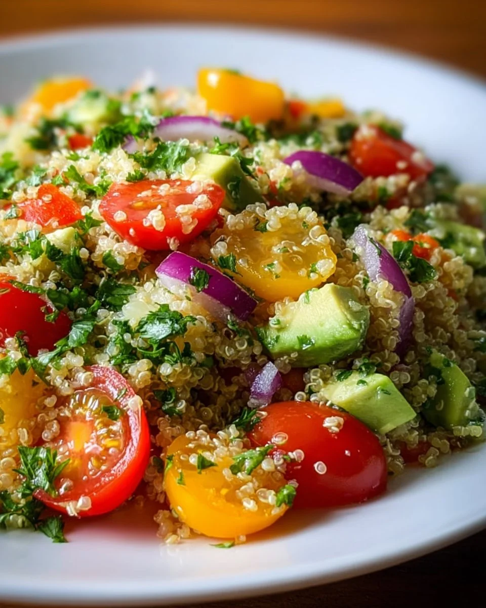 Cilantro Lime Quinoa Salad