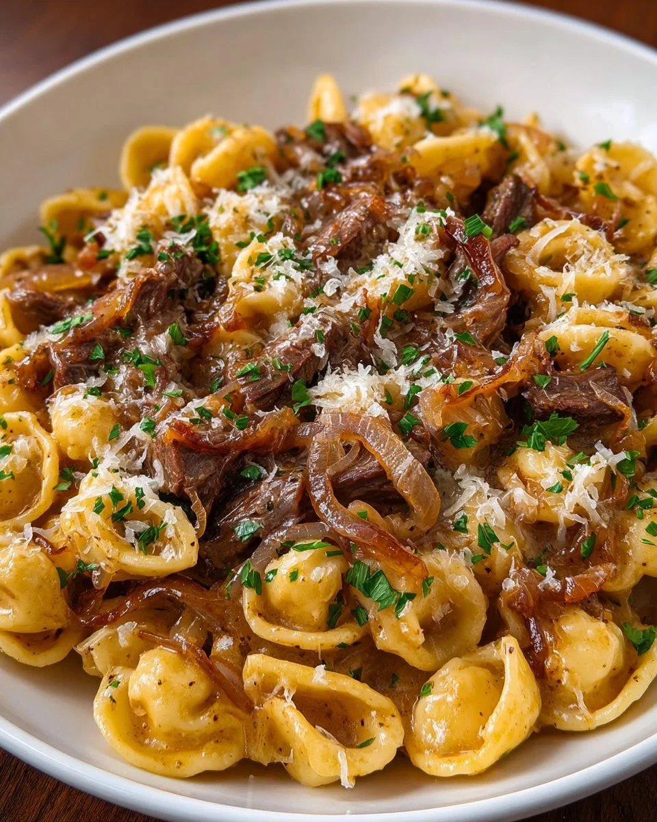 French Onion Pasta