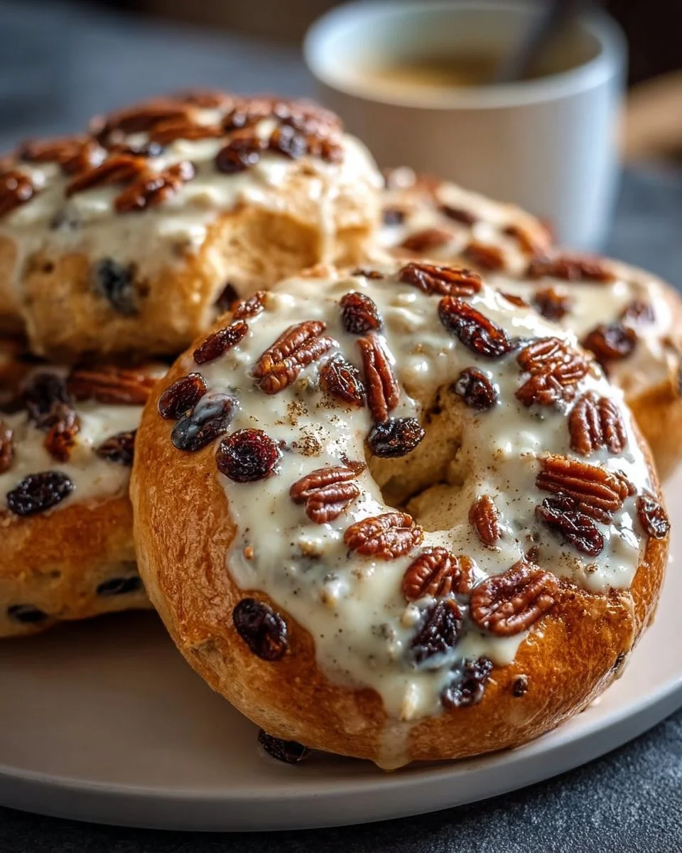 High-Protein Cinnamon Raisin Bagels
