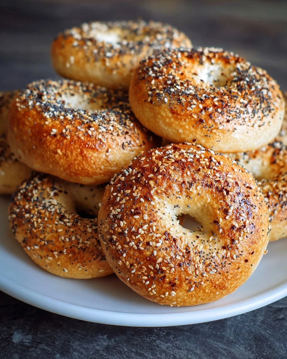 Homemade Sourdough Bagels