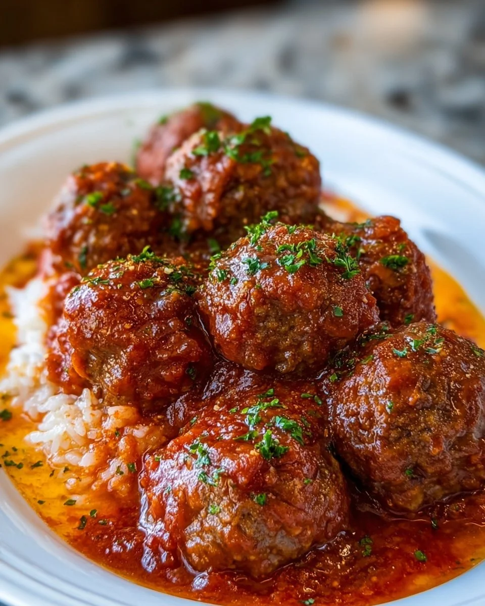 Porcupine Meatballs