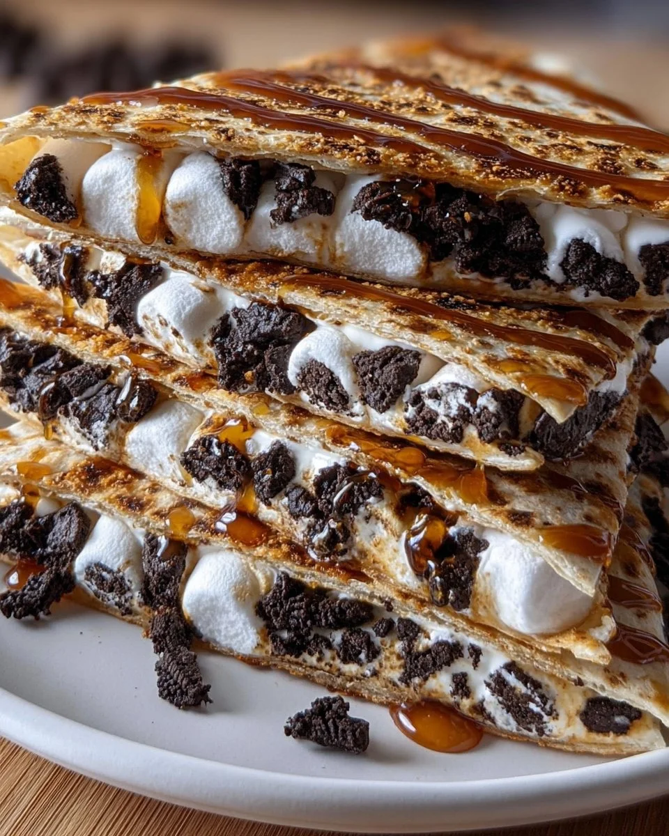 S’Mores Crunchwrap Oreos