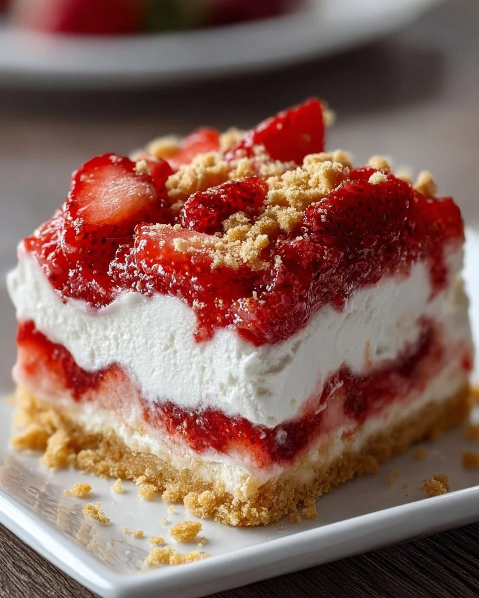 Strawberry Crunch Bars