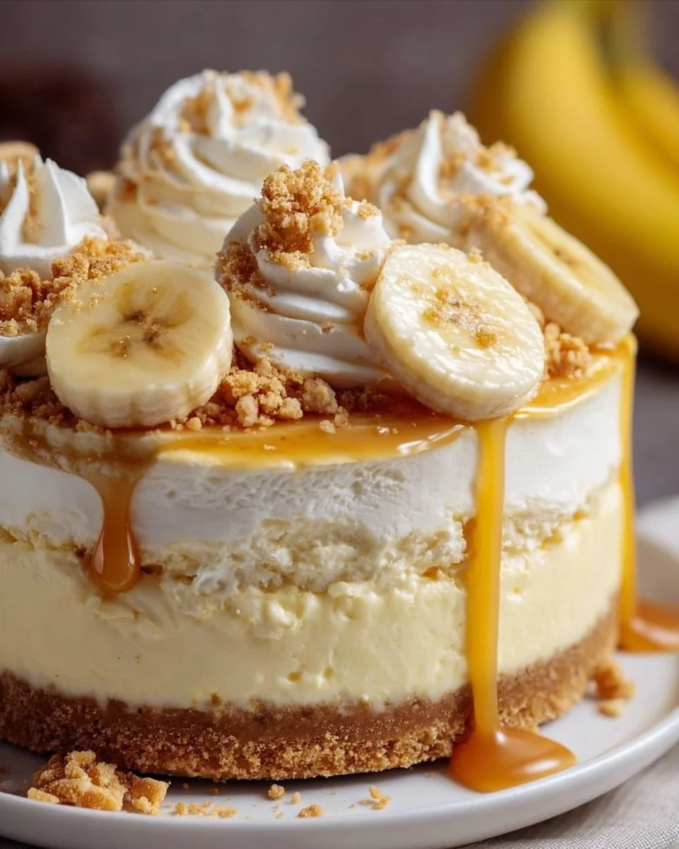 Banana Cream Cheesecake