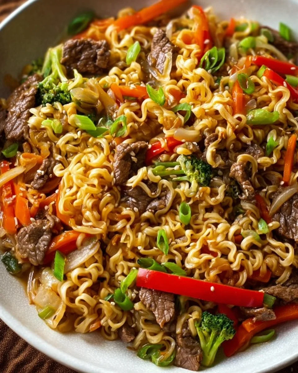 Beef Ramen Noodles