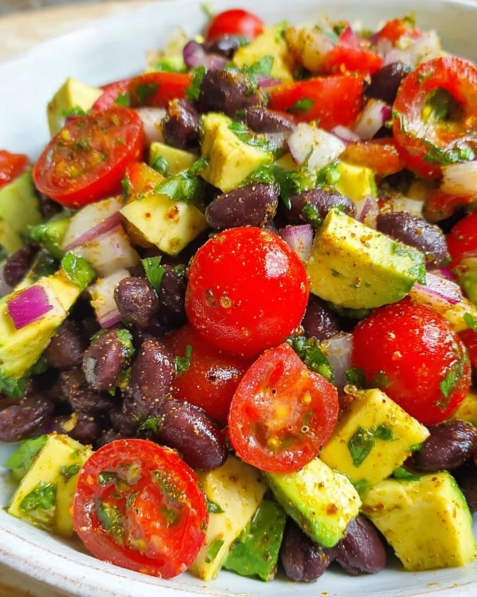 Black Bean Avocado Salad