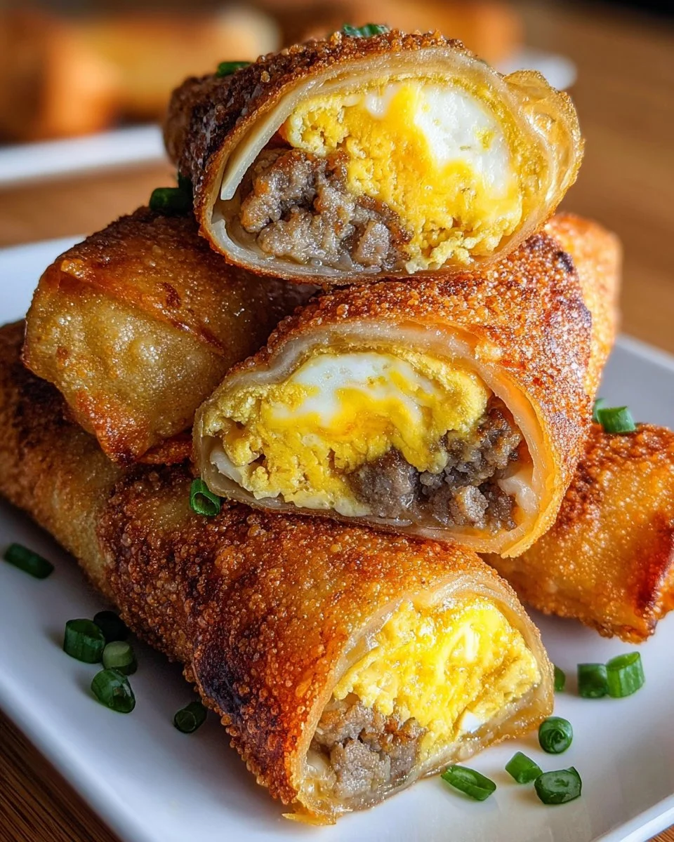 Breakfast Egg Rolls