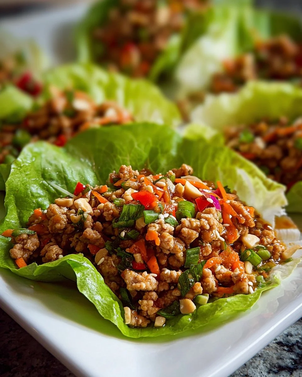 Chicken Lettuce Wraps