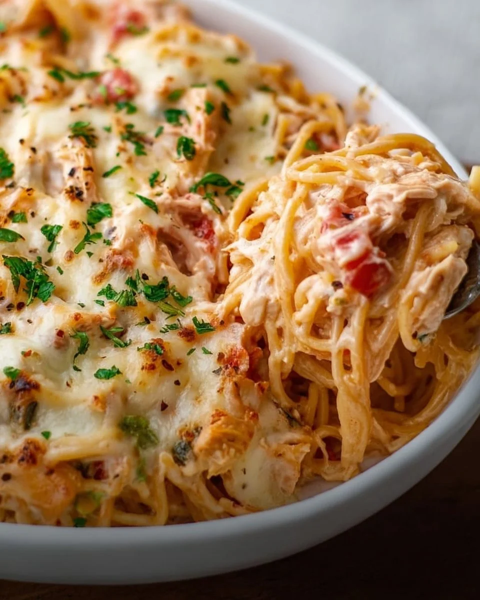 Chicken Spaghetti Casserole