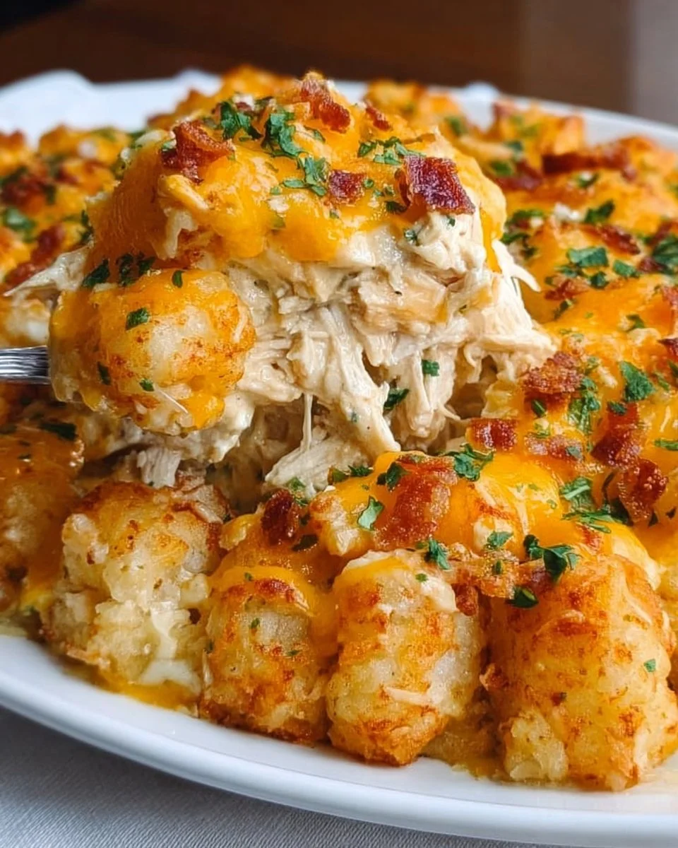 Chicken Tater Tot Casserole