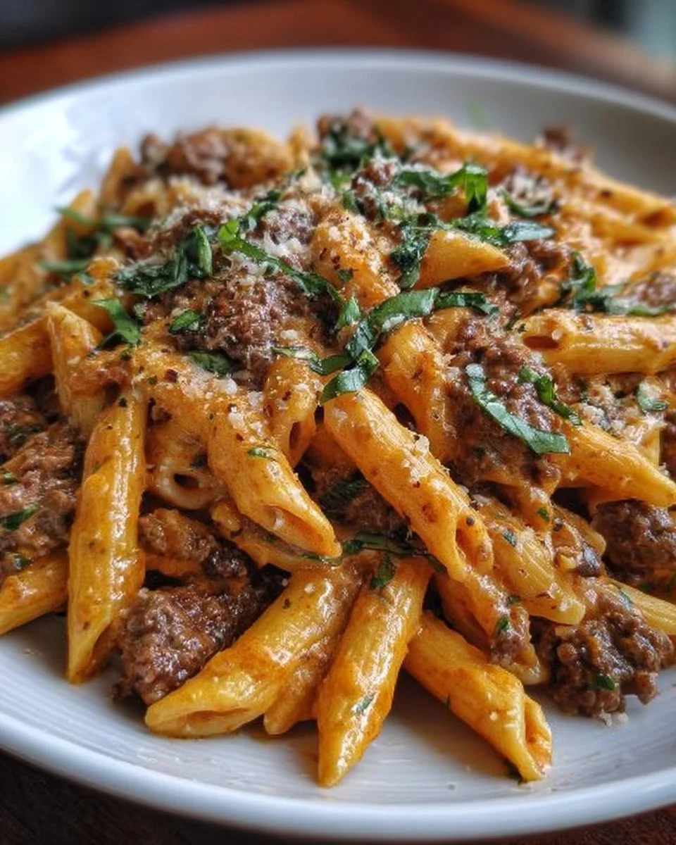 Creamy Beef Pasta