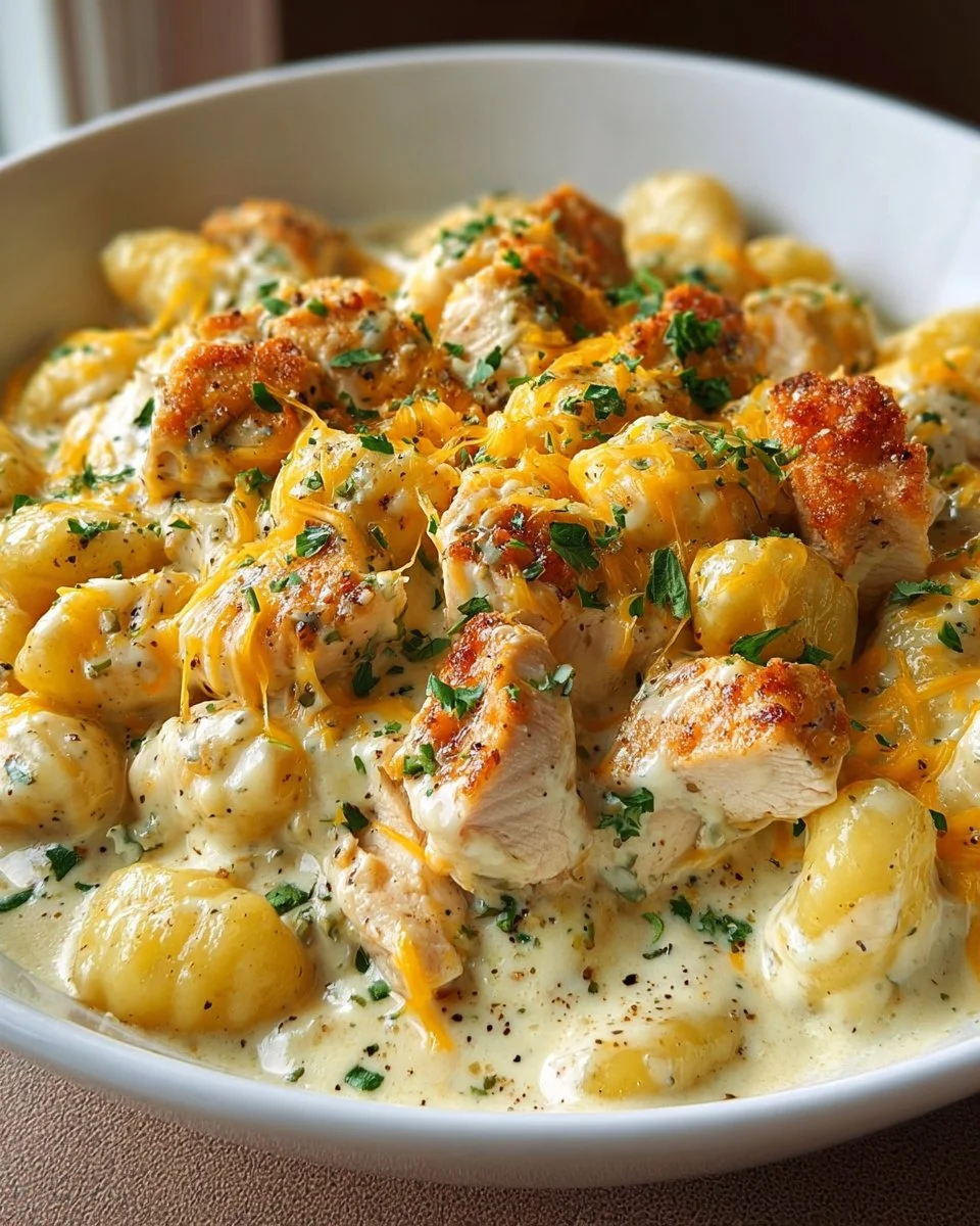 Creamy Crack Chicken Gnocchi