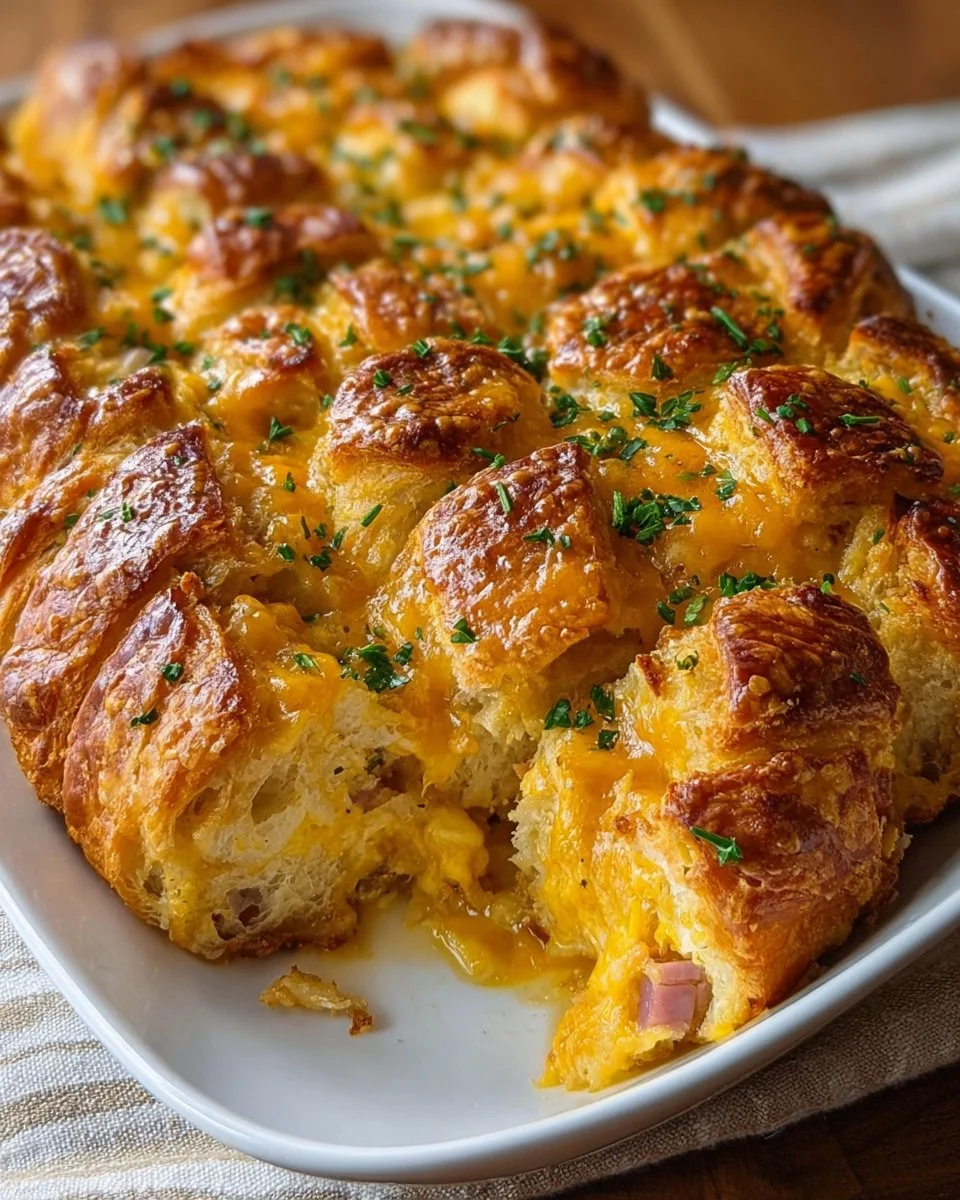Croissant Bake Breakfast Casserole