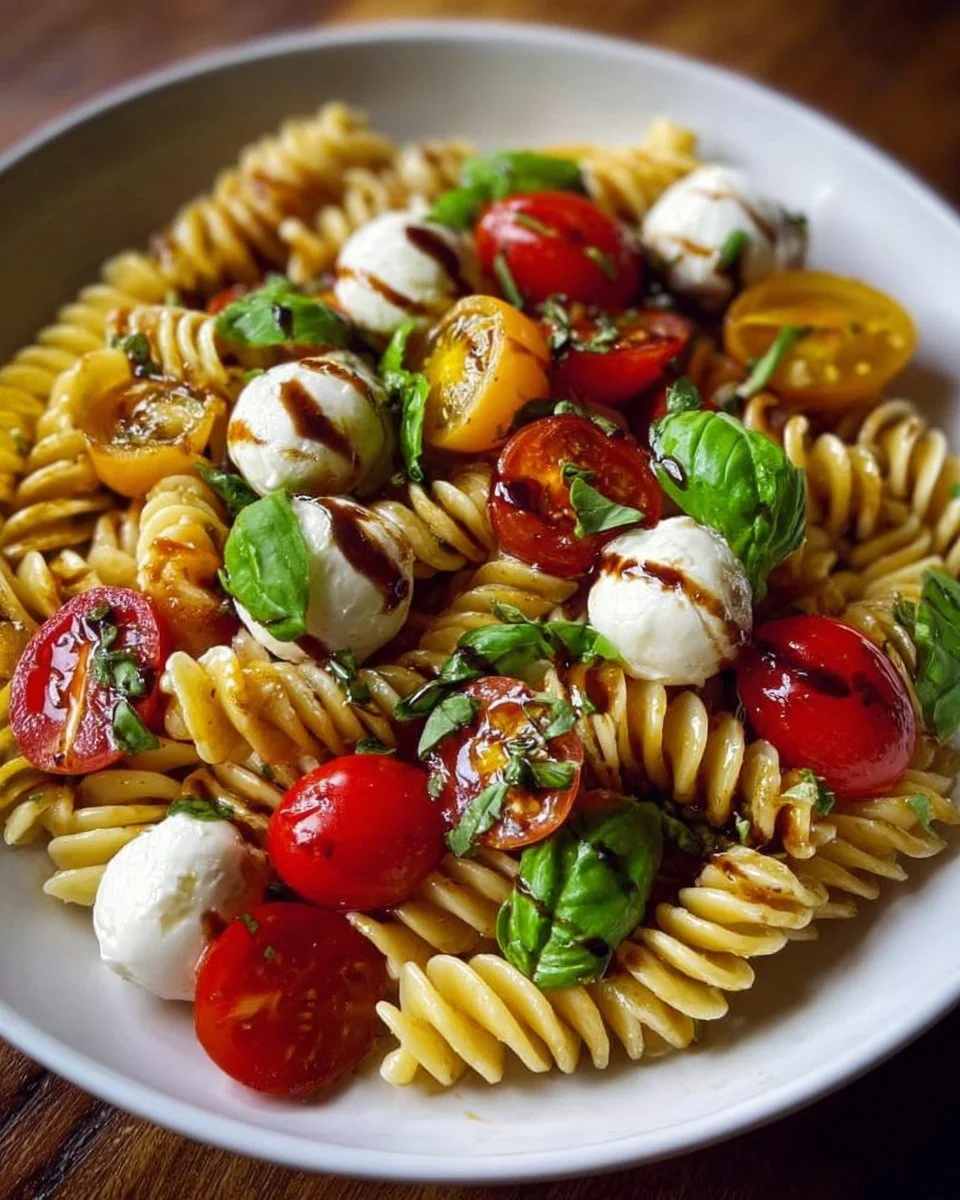 Fresh Caprese Pasta Salad