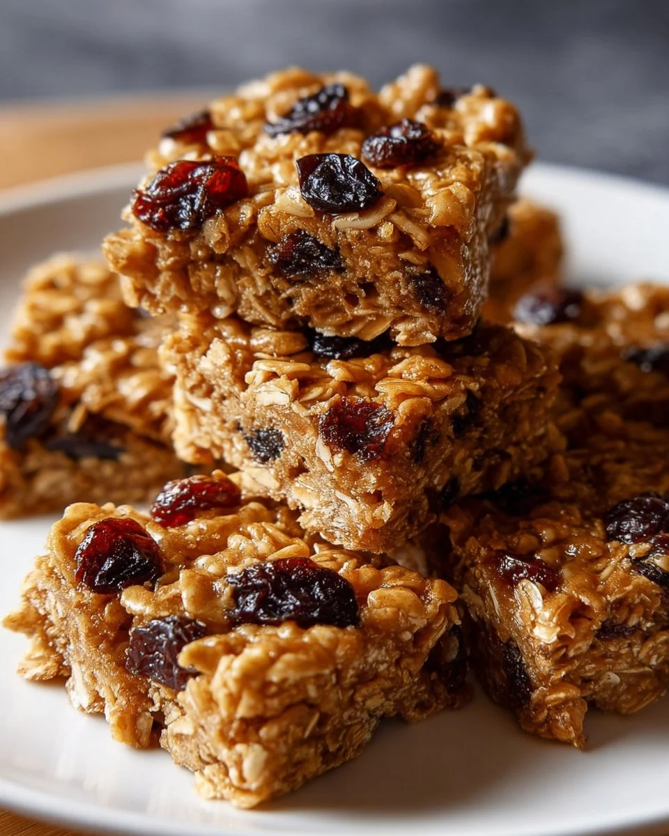 Oatmeal Raisin Bars