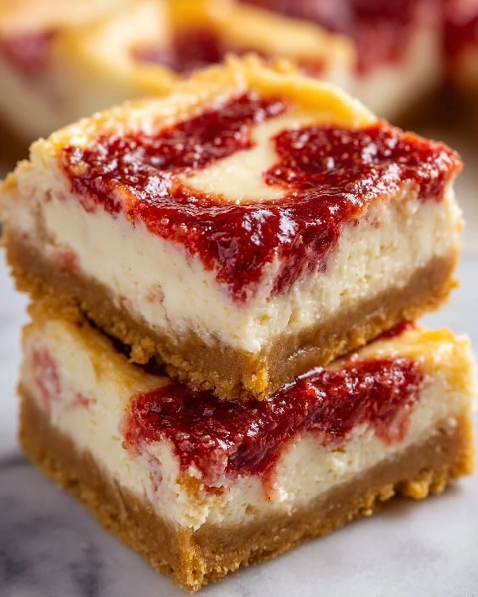Strawberry Cheesecake Squares