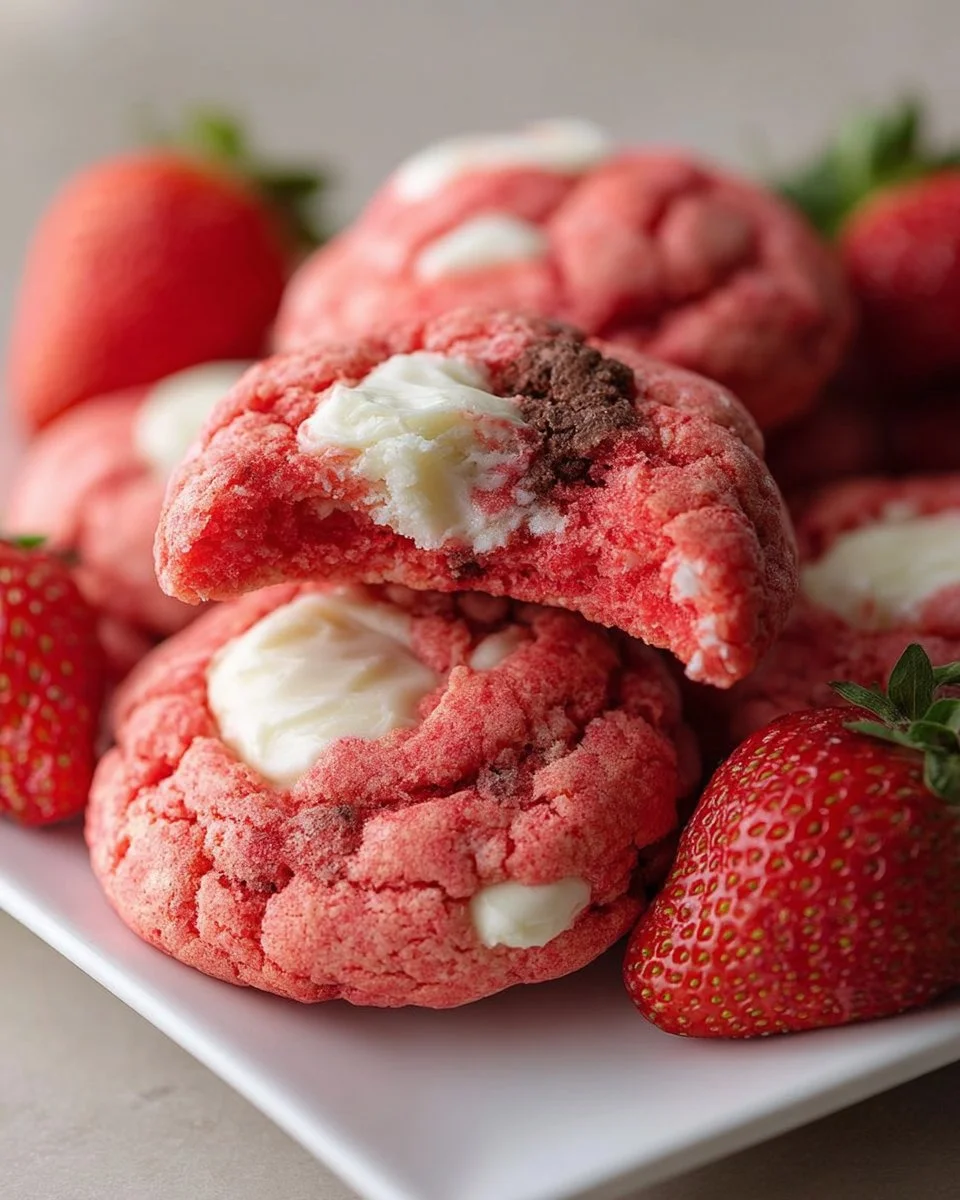 Strawberry Cookies