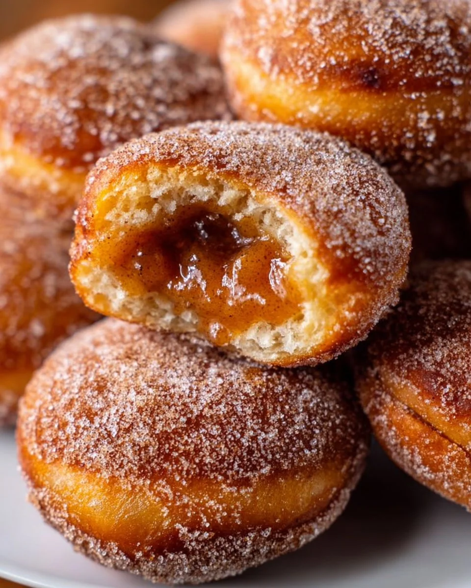 Apple Pie Doughnuts