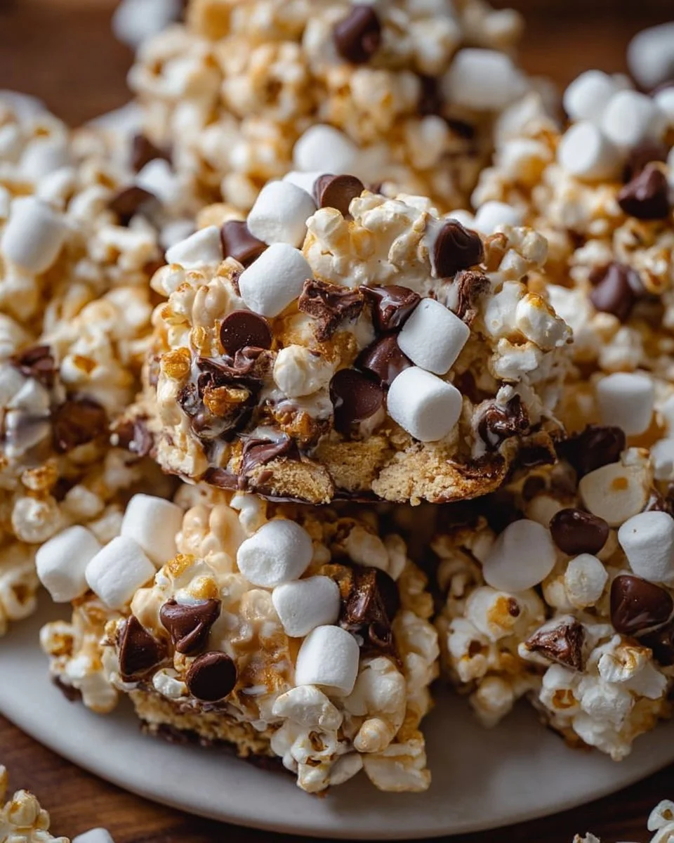 S’mores Popcorn Balls